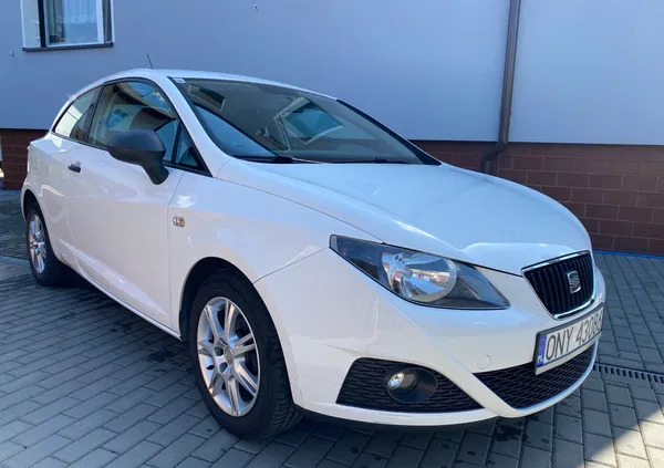 seat Seat Ibiza cena 16999 przebieg: 118368, rok produkcji 2011 z Nysa